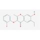 6-Ethyl-3-(2-fluoro-phenoxy)-7-hydroxy-2-methyl-chromen-4-one - chemical structure image