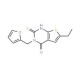6-ethyl-3-(2-furylmethyl)-2-mercaptothieno[2,3-d]pyrimidin-4(3H)-one - chemical structure image
