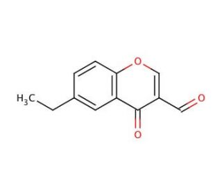 6-Ethyl-3-formylchromone (CAS 42059-78-9) - chemical structure image