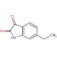 6-Ethyl isatin (CAS 90924-07-5) - chemical structure image