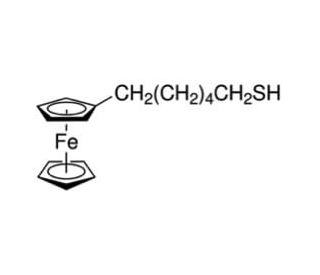 6-(Ferrocenyl)hexanethiol (CAS 134029-92-8) - chemical structure image