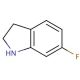 6-Fluoro-2,3-dihydro-1H-indole (CAS 2343-23-9) - chemical structure image