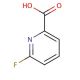 6-Fluoro-2-pyridinecarboxylic acid (CAS 402-69-7) - chemical structure image