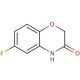 6-Fluoro-2H-1,4-benzoxazin-3(4H)-one (CAS 398-63-0) - chemical structure image