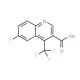 6-fluoro-4-(trifluoromethyl)quinoline-3-carboxylic acid - chemical structure image