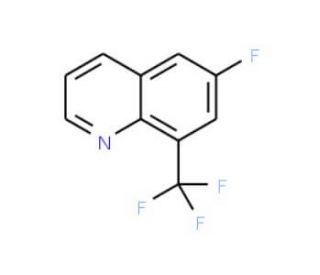 6-Fluoro-8-trifluoromethylquinoline (CAS 1065074-24-9) - chemical structure image