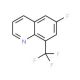 6-Fluoro-8-trifluoromethylquinoline (CAS 1065074-24-9) - chemical structure image