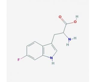 6-Fluoro-DL-tryptophan (CAS 7730-20-3) - chemical structure image