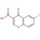 6-Fluorochromone-3-carboxylic acid (CAS 71346-17-3) - chemical structure image