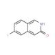 6-Fluoroisoquinolin-3-ol (CAS 51463-15-1) - chemical structure image