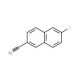 6-Fluoronaphthalene-2-carbonitrile - chemical structure image