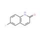 6-Fluoroquinolin-2(1H)-one (CAS 22614-75-1) - chemical structure image