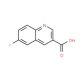 6-Fluoroquinoline-3-carboxylic acid (CAS 116293-90-4) - chemical structure image