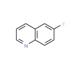 6-Fluoroquinoline (CAS 396-30-5) - chemical structure image