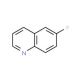 6-Fluoroquinoline (CAS 396-30-5) - chemical structure image