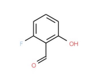 6-Fluorosalicylaldehyde, 3-Fluoro-2-formylphenol (CAS 38226-10-7) - chemical structure image
