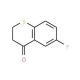 6-Fluorothiochroman-4-one (CAS 21243-18-5) - chemical structure image