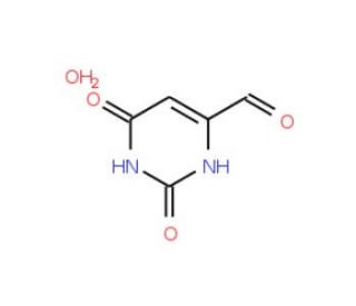 6-Formyluracil monohydrate (CAS 36327-91-0) - chemical structure image