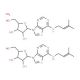 6-(gamma,gamma-Dimethylallylamino)purine riboside hemihydrate (CAS 33156-15-9) - chemical structure image