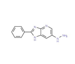 6-Hydrazino-2-phenyl-3H-imidazo[4,5-b]pyridine - chemical structure image