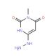 6-Hydrazino-3-methylpyrimidine-2,4(1H,3H)-dione (CAS 1142201-78-2) - chemical structure image