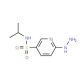 6-hydrazino-N-isopropylpyridine-3-sulfonamide - chemical structure image