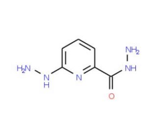 6-hydrazinopyridine-2-carbohydrazide (CAS 89465-52-1) - chemical structure image