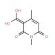 6-Hydroxy-1,4-dimethyl-2-oxo-1,2-dihydro-pyridine-3-carboxylic acid - chemical structure image