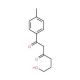 6-Hydroxy-1-(4-methylphenyl)-1,3-hexanedione (CAS 69745-21-7) - chemical structure image