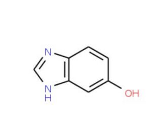 6-Hydroxy-1H-benzimidazole (CAS 41292-65-3) - chemical structure image