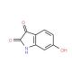 6-hydroxy-2,3-dihydro-1H-indole-2,3-dione (CAS 116569-08-5) - chemical structure image
