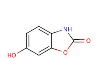 6-Hydroxy-2-benzoxazolinone (CAS 78213-03-3) - chemical structure image