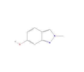 6-Hydroxy-2-methyl-2H-indazole (CAS 52470-67-4) - chemical structure image