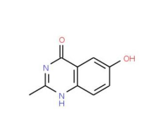 6-Hydroxy-2-methylquinazolin-4(3H)-one (CAS 1882-77-5) - chemical structure image