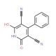 6-Hydroxy-2-oxo-4-phenyl-1,2-dihydro-pyridine-3,5-dicarbonitrile - chemical structure image