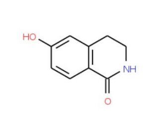 6-Hydroxy-3,4-dihydro-2H-isoquinolin-1-one (CAS 22245-98-3) - chemical structure image