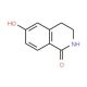 6-Hydroxy-3,4-dihydro-2H-isoquinolin-1-one (CAS 22245-98-3) - chemical structure image