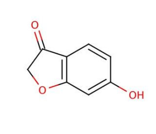 6-Hydroxy-3-coumaranone (CAS 6272-26-0) - chemical structure image