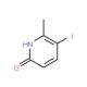 6-Hydroxy-3-iodo-2-methylpyridine (CAS 927870-76-6) - chemical structure image