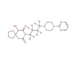 6-Hydroxy Buspirone-d8 - chemical structure image