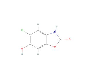 6-Hydroxy chlorzoxazone-d2 - chemical structure image