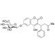 6-Hydroxy warfarin β-D-glucuronide Disodium Salt - chemical structure image 