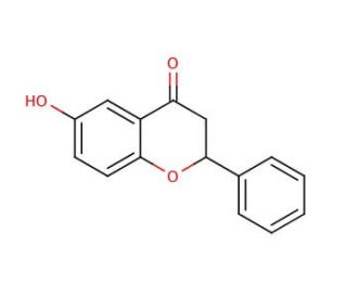 6-Hydroxyflavanone (CAS 4250-77-5) - chemical structure image