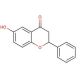 6-Hydroxyflavanone (CAS 4250-77-5) - chemical structure image