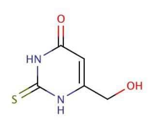 6-(Hydroxymethyl)-2-thiouracil - chemical structure image