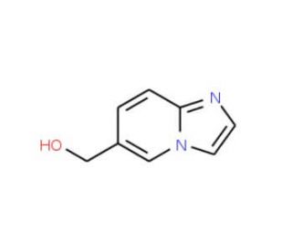 6-(Hydroxymethyl)imidazo[1,2-a]pyridine (CAS 132213-07-1) - chemical structure image