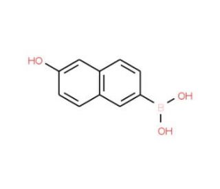 6-Hydroxynaphthalene-2-boronic acid (CAS 173194-95-1) - chemical structure image