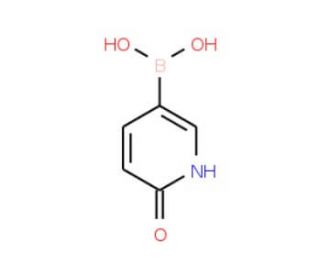 6-hydroxypyridin-3-ylboronic acid (CAS 903899-13-8) - chemical structure image