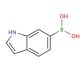 6-Indolylboronic acid (CAS 147621-18-9) - chemical structure image