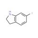6-Iodo-2,3-dihydro-1H-indole (CAS 114144-16-0) - chemical structure image